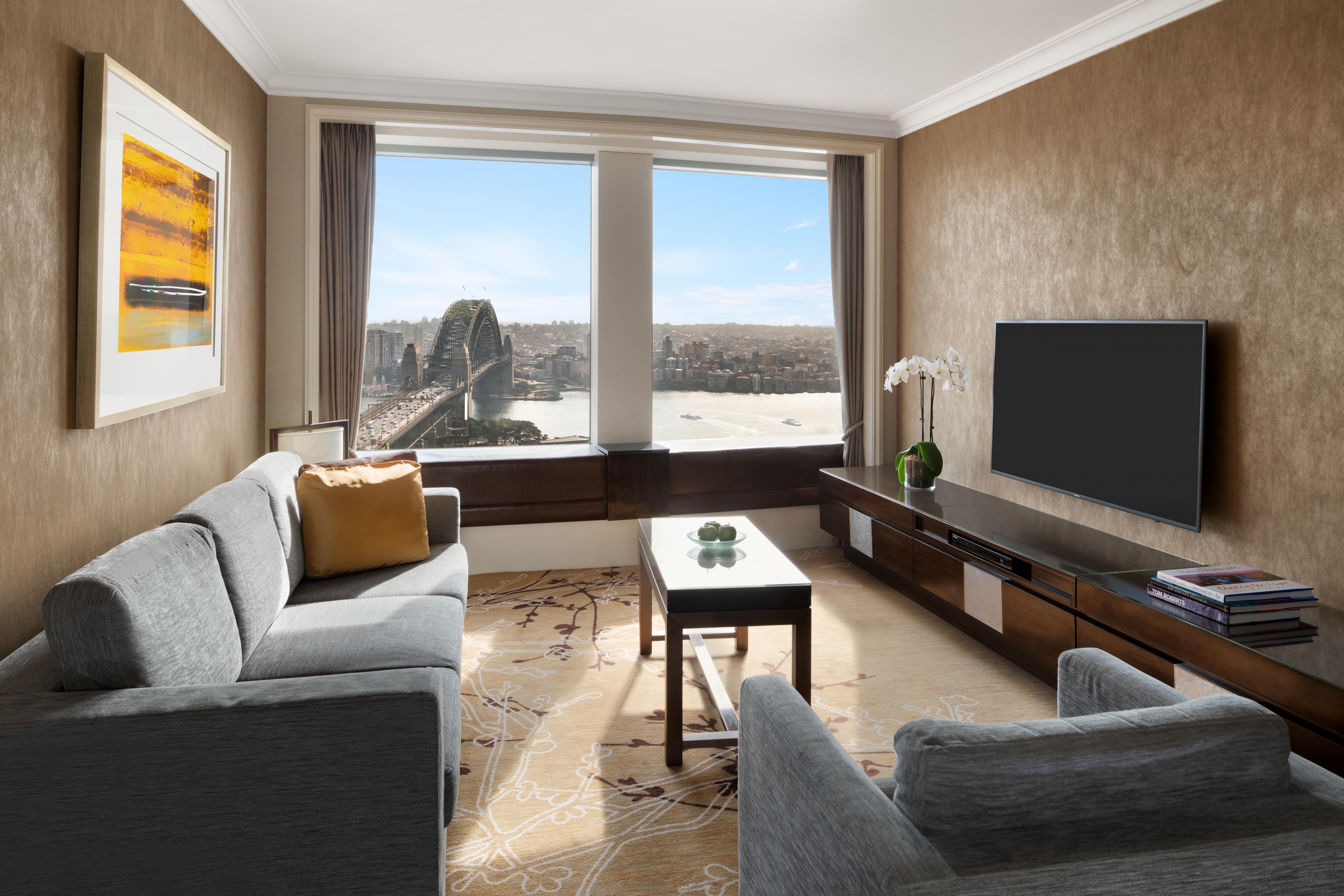 Shangri-La Σίδνεϊ Εξωτερικό φωτογραφία A view of the Sydney Opera House from a suite at the Sydney Opera House