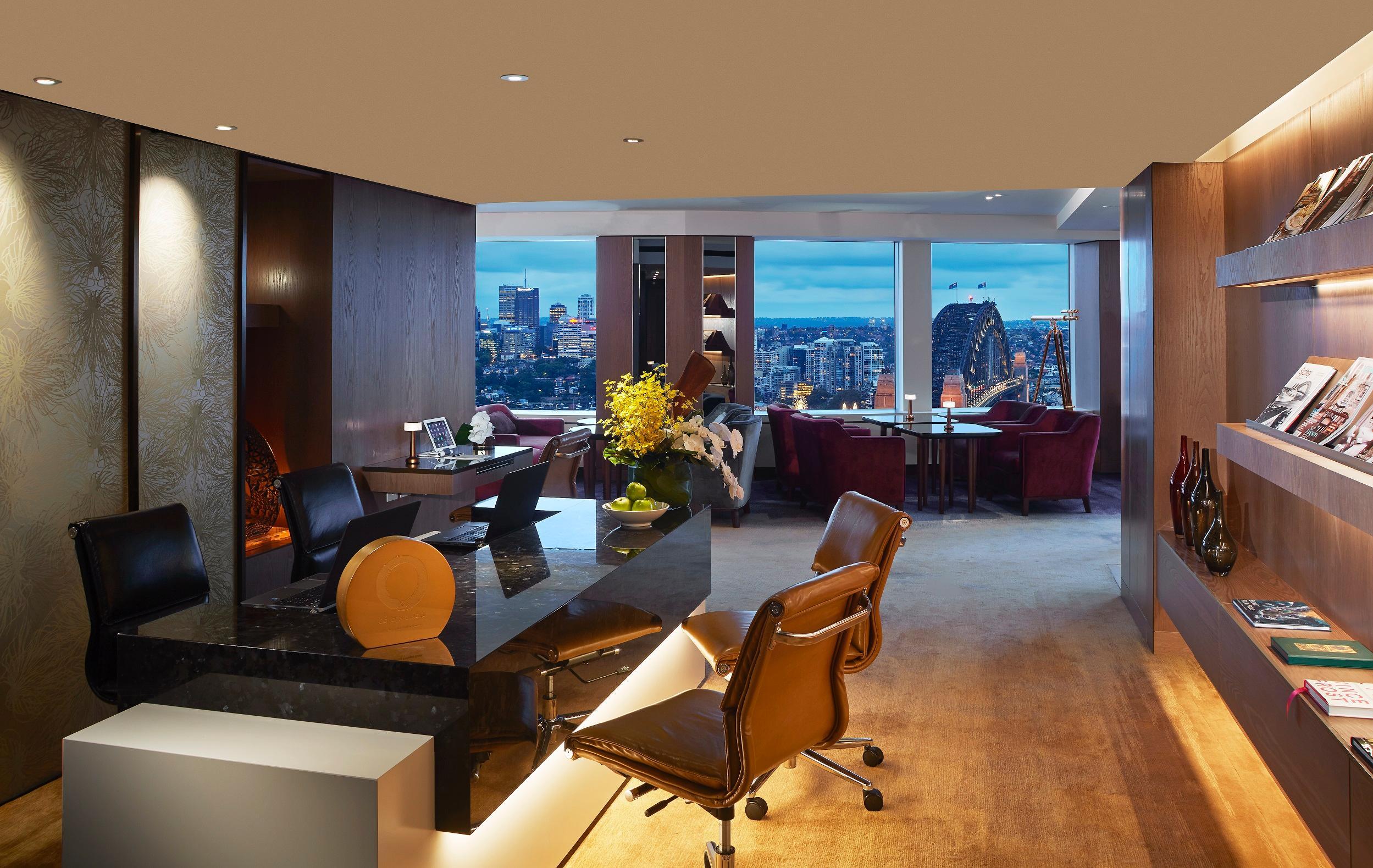 Shangri-La Σίδνεϊ Εξωτερικό φωτογραφία A view of the 45th floor of the Bank of America Center