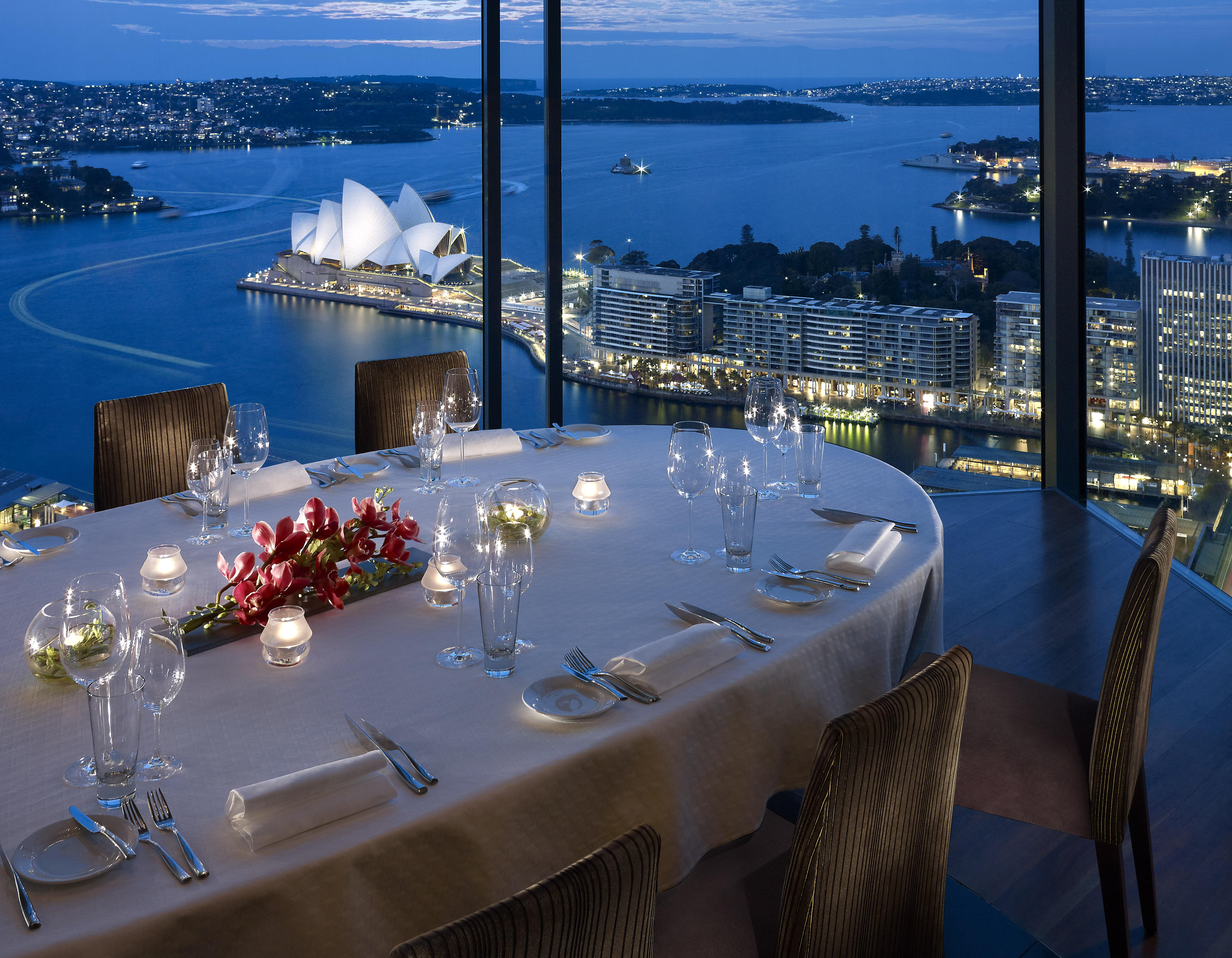 Shangri-La Σίδνεϊ Εξωτερικό φωτογραφία The Sydney Opera House as seen from Altitude Restaurant