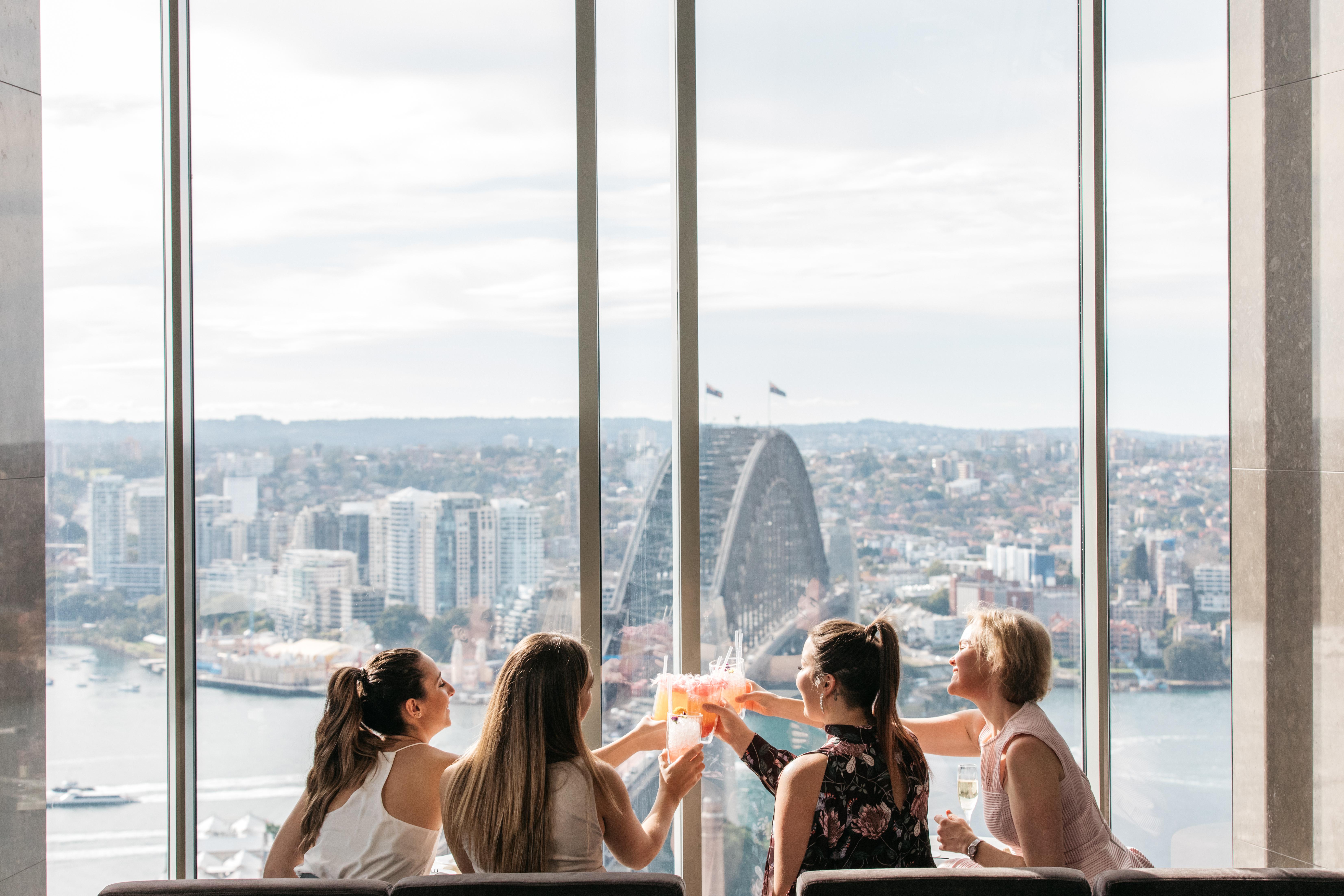 Shangri-La Σίδνεϊ Εξωτερικό φωτογραφία Skyline views from the Sky Bar